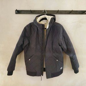 North Face Shearling Parka